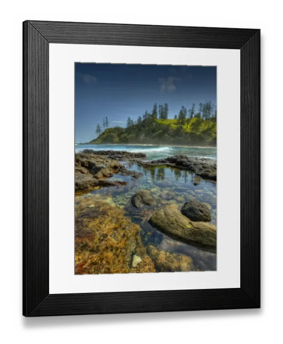 Framed Print : Cresswell bay Framed Print : Cresswell bay
