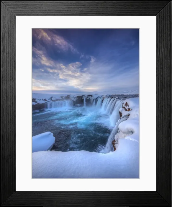Framed Print : Godafoss waterfall Framed Print : Godafoss waterfall