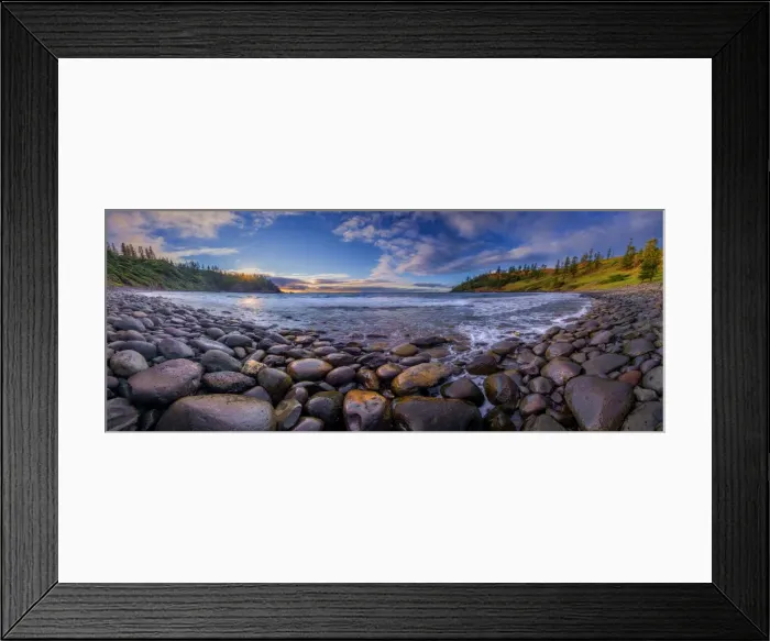 Framed Print : Ball bay dawn, Norfolk Island, South Pacific