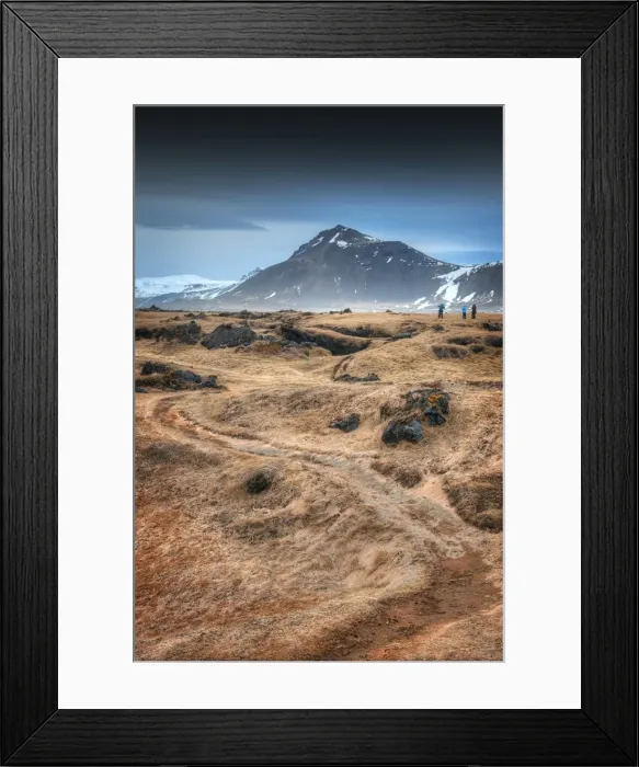 Framed Print : Winter scene at Budir Framed Print : Winter scene at Budir