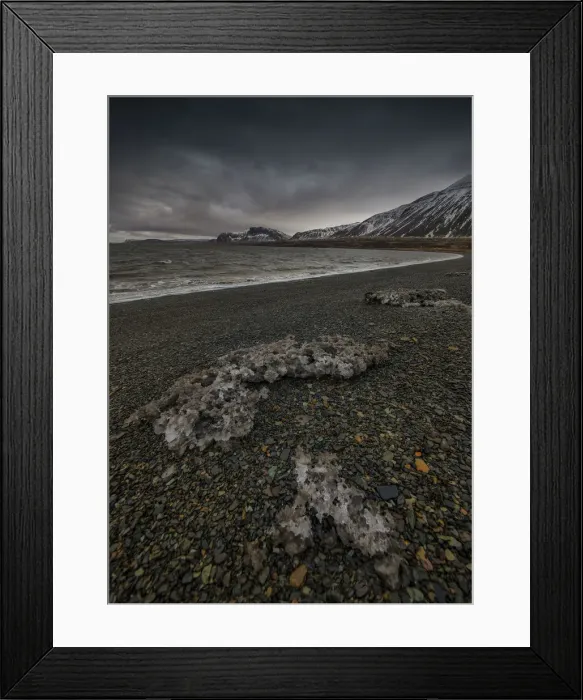 Framed Print : Coastal view near Bogarnes Framed Print : Coastal view near Bogarnes
