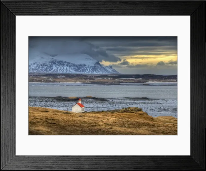 Framed Print : Coastal view Alftafjordir Framed Print : Coastal view Alftafjordir