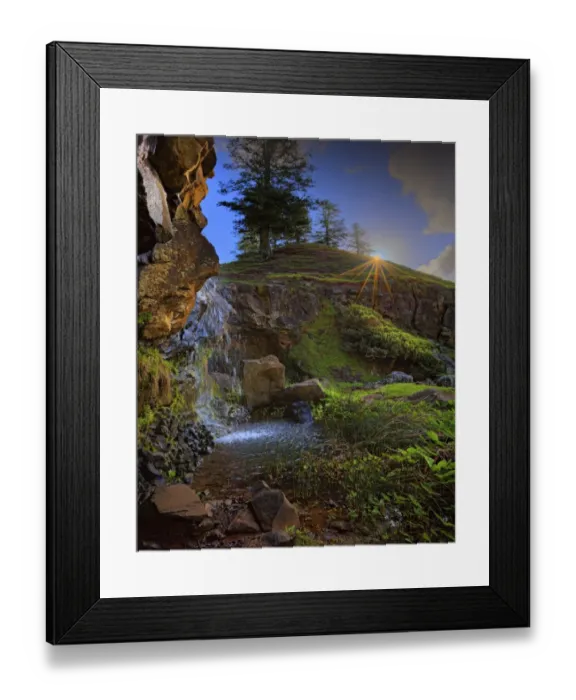 Framed Print : Cockpit Falls Framed Print : Cockpit Falls