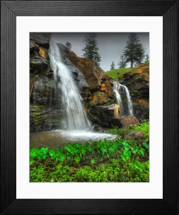 Framed Print : Cockpit Waterfall