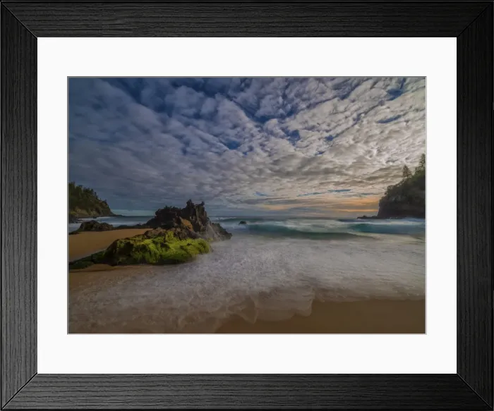 Framed Print : Cloud Formation Anson Bay