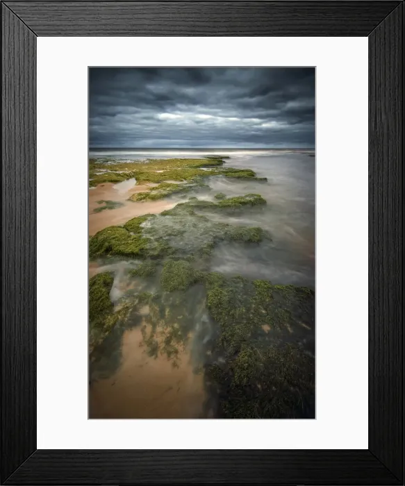 Framed Print : Tidal flow, Hopkins river, Victoria, Australia