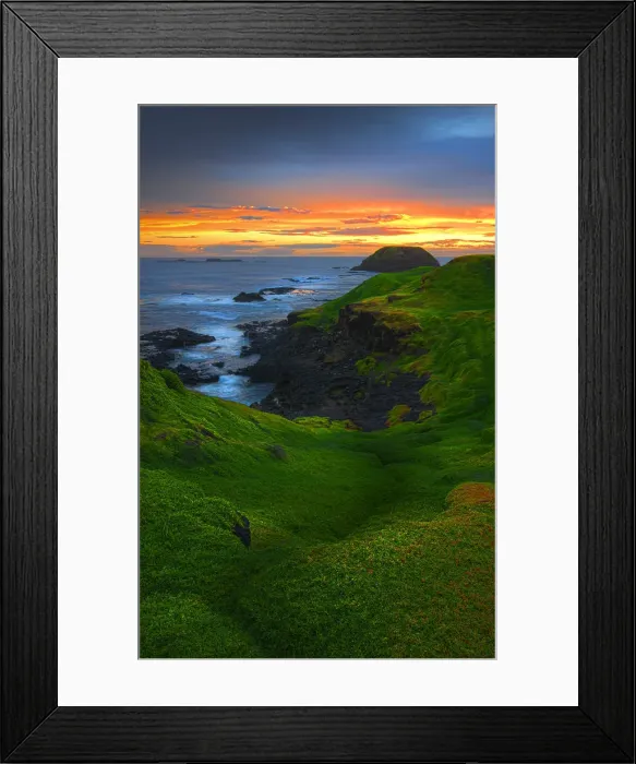 Framed Print : Dusk at the Nobbies, Phillip Island, Victoria, Australia Framed Print : Dusk at the Nobbies, Phillip Island, Victoria, Australia