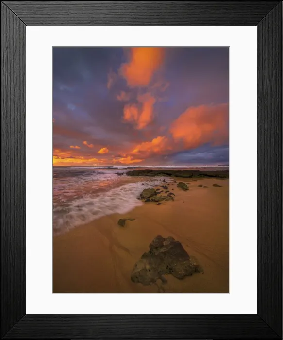 Framed Print : Cemetery Bay Sunrise