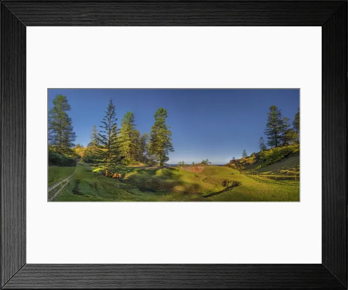 Framed Print : The reserve at Bloody Bridge