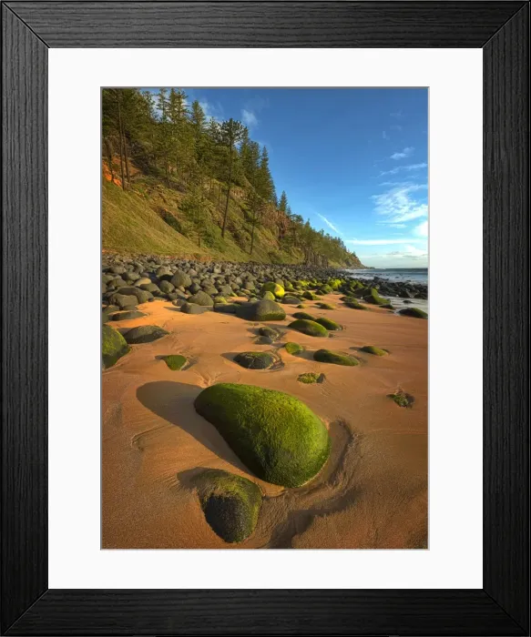 Framed Print : Rocky coastline Anson Bay Framed Print : Rocky coastline Anson Bay
