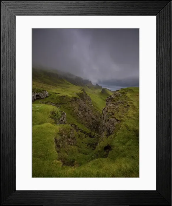Framed Print : Quiriang mists Framed Print : Quiriang mists