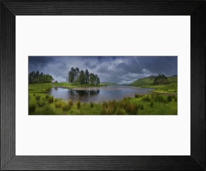 Framed Print : Panorama of Loch Ba
