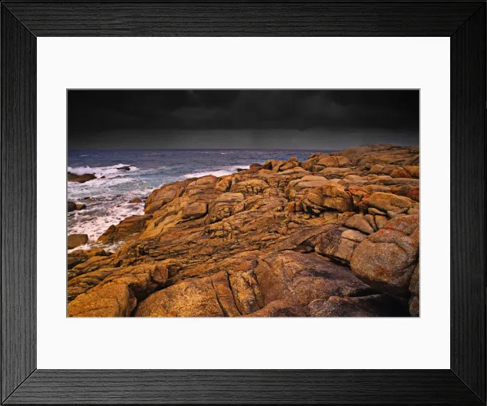 Framed Print : Brewing Storm, Mallacoota, Victoria, Australia