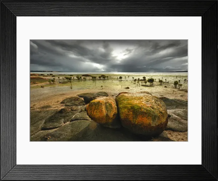 Framed Print : Brewing Storm, Corner Inlet, Victoria, Australia Framed Print : Brewing Storm, Corner Inlet, Victoria, Australia