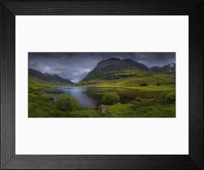 Framed Print : Glencoe Pass
