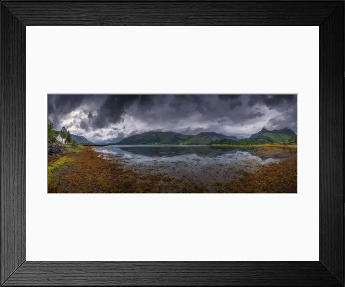 Framed Print : Glencoe panorama Framed Print : Glencoe panorama