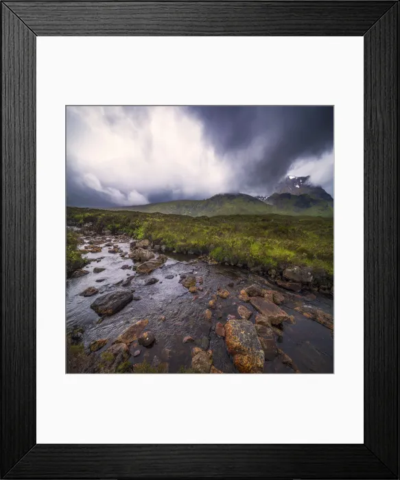 Framed Print : Etive Moor light