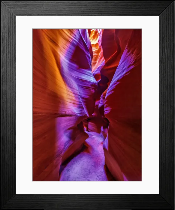 Framed Print : Upper Antelope Canyon, Arizona, Western united States of America
