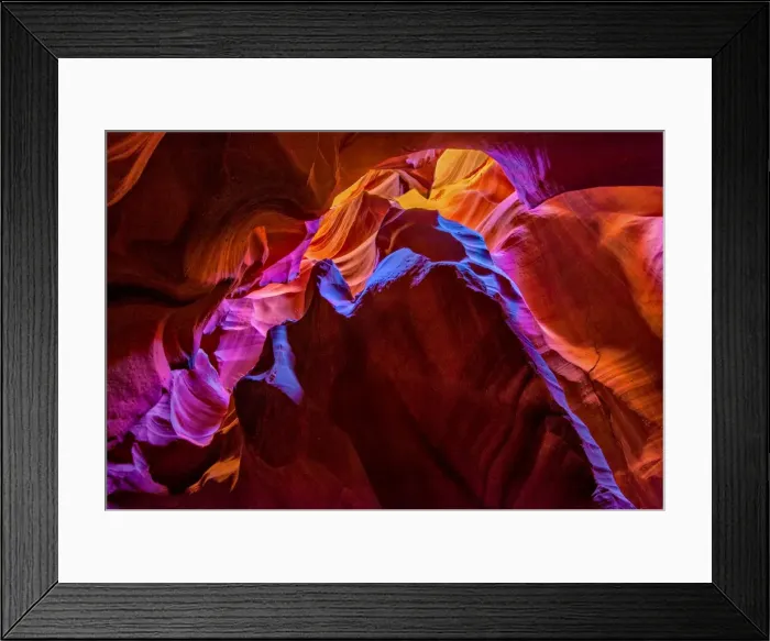 Framed Print : Upper Antelope Canyon, Arizona, Western united States of America Framed Print : Upper Antelope Canyon, Arizona, Western united States of America