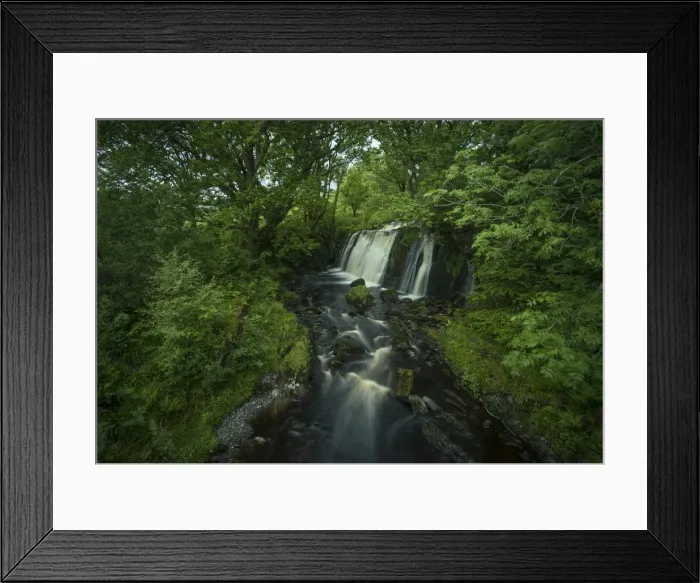 Framed Print : Dalmally falls
