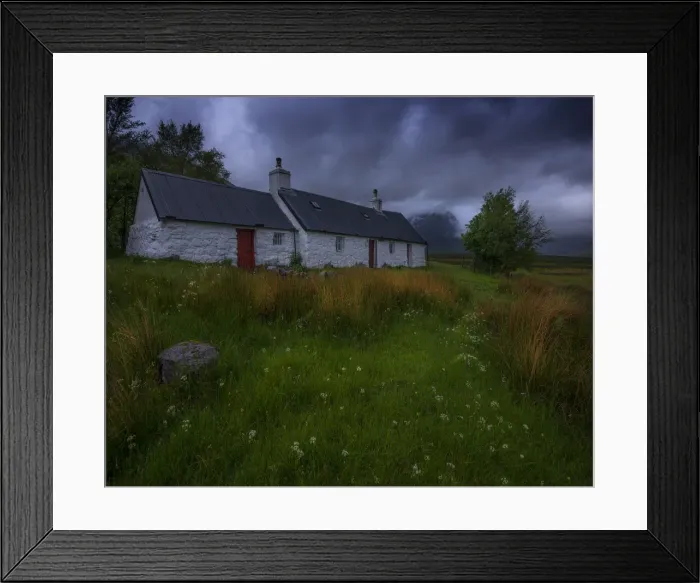 Framed Print : Black rock cottage Framed Print : Black rock cottage