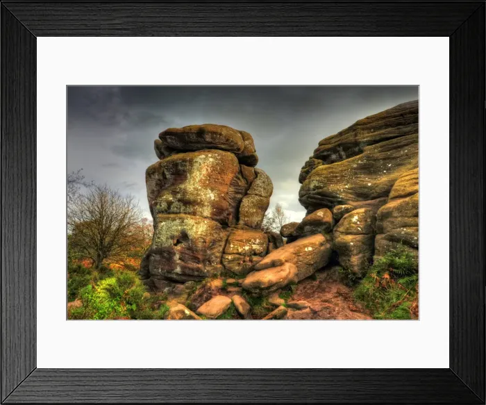 Framed Print : Brimham rocks Framed Print : Brimham rocks