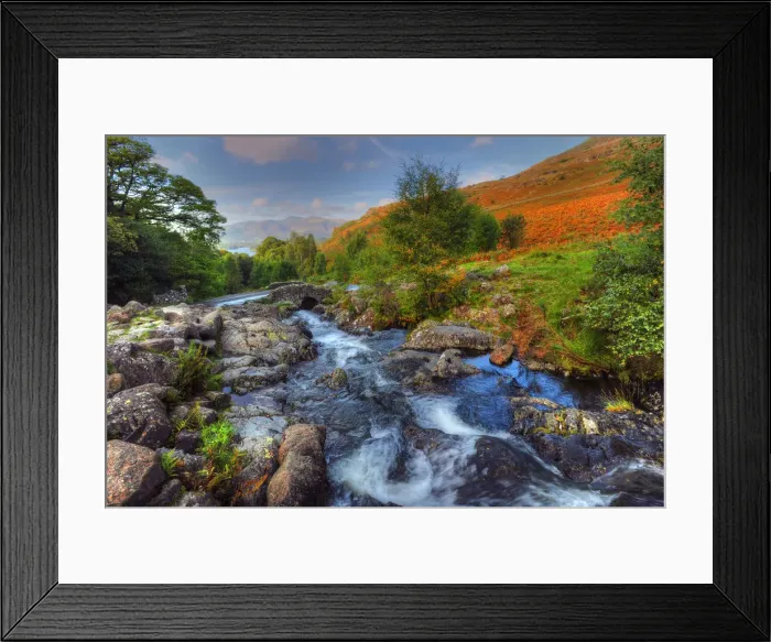 Framed Print : Ashness bridge Framed Print : Ashness bridge