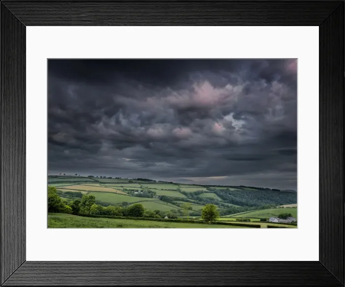 Framed Print : Blackmoor gate Dawn