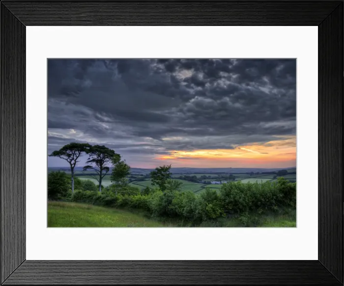 Framed Print : Blackmoor gate dawn Framed Print : Blackmoor gate dawn