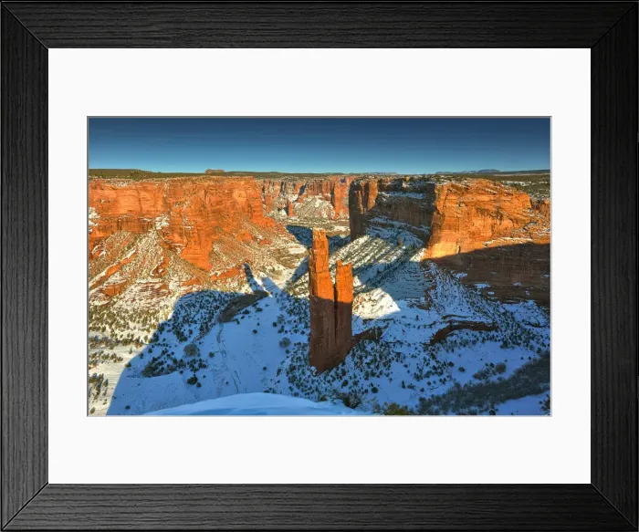 Framed Print : Spider rock, Canyon De Chelly, Arizona, Western united States of America