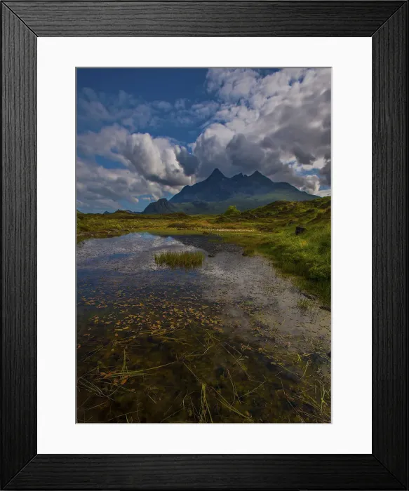 Framed Print : Cuillins view Framed Print : Cuillins view