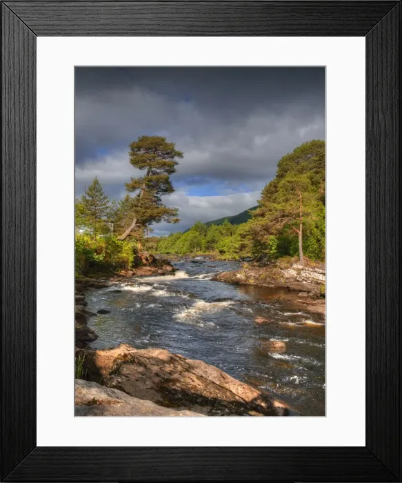 Framed Print : Dochart River Killin Framed Print : Dochart River Killin