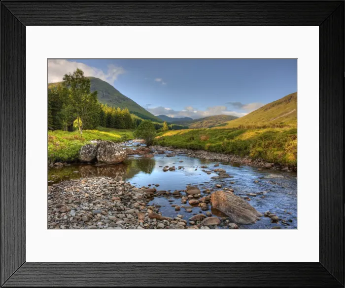 Framed Print : Countryside near Tummel bridge Framed Print : Countryside near Tummel bridge