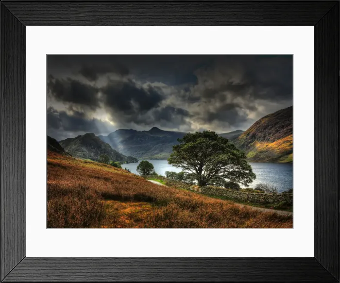 Framed Print : Crummock light