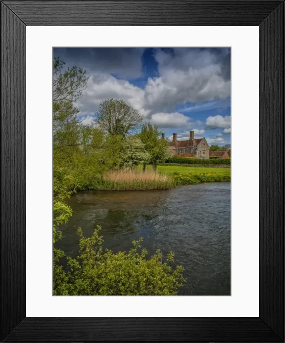 Framed Print : View from the Frome River