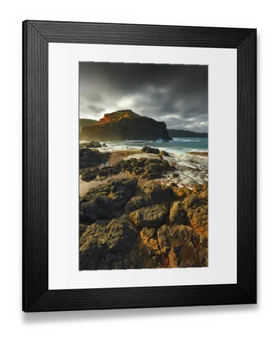 Framed Print : Winter light, Cape Schanck, Victoria, Australia Framed Print : Winter light, Cape Schanck, Victoria, Australia