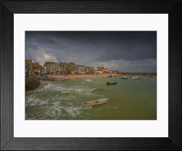Framed Print : View of St. Ives Cornwall Framed Print : View of St. Ives Cornwall