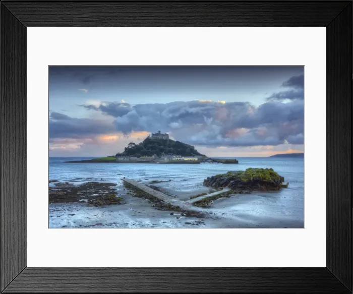 Framed Print : Dawn Light St. Michael Mount