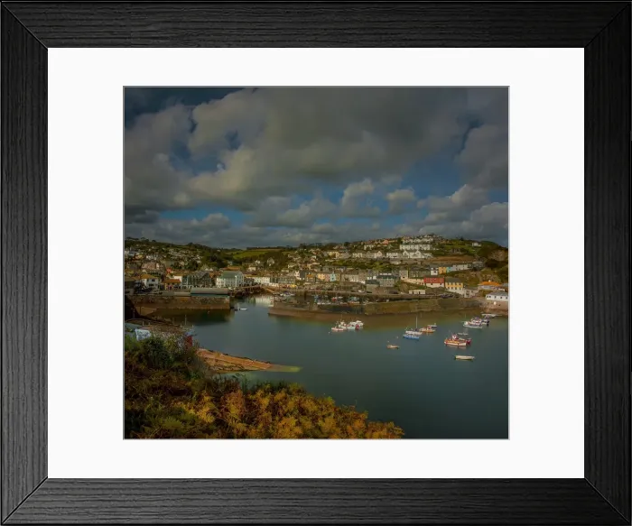 Framed Print : Mevagissey view
