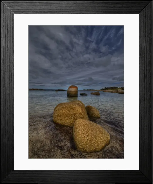Framed Print : Sawyers Bay Clouds Framed Print : Sawyers Bay Clouds