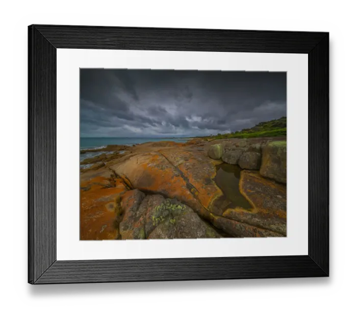 Framed Print : North East Beach