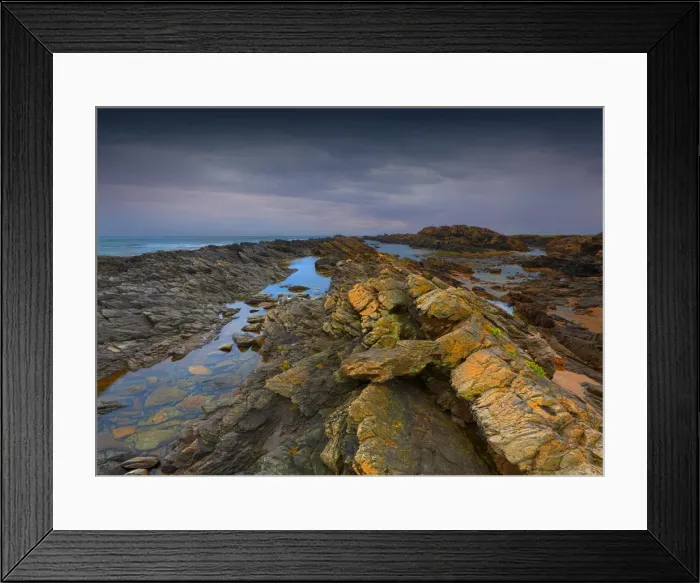 Framed Print : Stormy Weather Point Stokes King Island Framed Print : Stormy Weather Point Stokes King Island