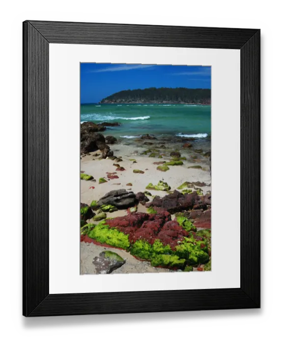 Framed Print : Coastline near Pambula, southern New South Wales, Australia Framed Print : Coastline near Pambula, southern New South Wales, Australia