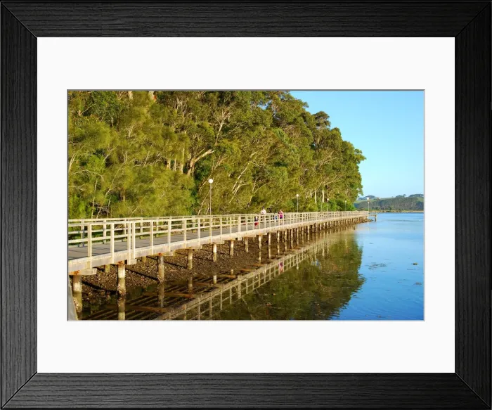 Framed Print : Narooma coastline, New South Wales, Australia