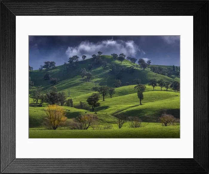 Framed Print : Countryside in Autumn near Bonnie Doon, Central Victoria, Australia Framed Print : Countryside in Autumn near Bonnie Doon, Central Victoria, Australia