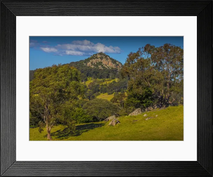 Framed Print : Central Tilba, southern coastline of New South Wales, Australia