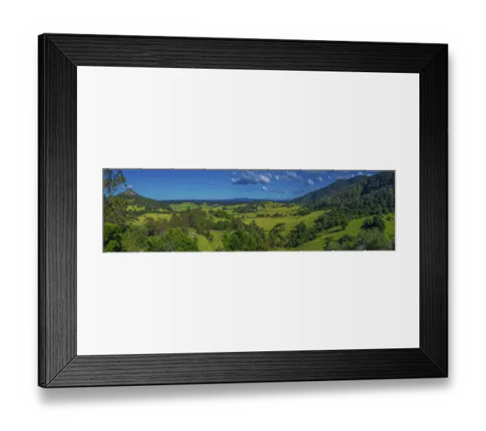 Framed Print : Central Tilba, southern coastline of New South Wales, Australia Framed Print : Central Tilba, southern coastline of New South Wales, Australia
