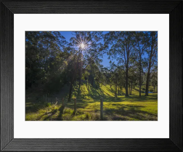 Framed Print : Narooma hinterland, southern coastline of New South Wales, Australia Framed Print : Narooma hinterland, southern coastline of New South Wales, Australia