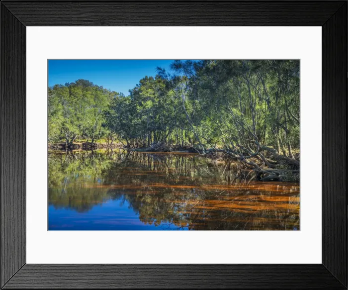 Framed Print : Eurobodella National Park, southern coastline of New South Wales, Australia