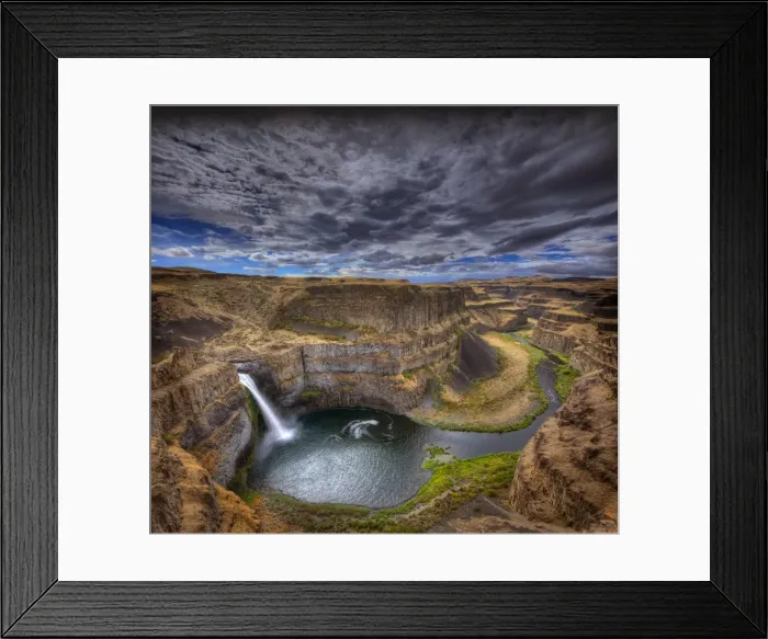 Framed Print : Palouse falls, Washington state, USA